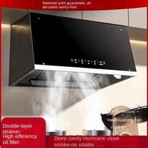Campana Extractora de Cocina de Acero Inoxidable de Alta Calidad, Montada en la Pared, con Ventilación, Motor Doble y Gran Succión (21 M/min) - Product Image 2