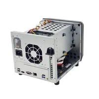 安全可锁NAS 4盘位桌面云存储服务器准成品NAS04A J1900 nas IPFS服务器