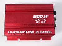 Nuk MA150 — Mini amplificateur de puissance 12V, petit amplificateur de puissance hi-fi, stéréo de voiture avec sortie 5V pure