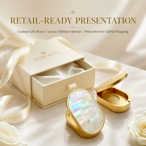 Boîte de parfum solide de luxe HKH avec emballage à couvercle rabattable pour cadeaux de voyage et parfums personnels, fabricant OEM de marques privées - Product Image 2