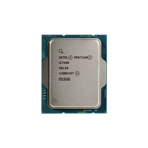 ซีพียู Pentium G7400 แบบ Dual-Core 4 เธรด 12nm ซ็อกเก็ต G7400 ความเร็ว 3.7 GHz 46W DDR4 6MB สำหรับเดสก์ท็อป 64-บิต พร้อมเทคโนโลยี Virtualization ใหม่ - Product Image 1