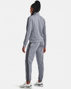 Conjunto Deportivo de 2 Piezas para <span class=keywords><strong>Mujer</strong></span>, Chaqueta con Cierre <span class=keywords><strong>Completo</strong></span>, Informal, de Invierno, Manga Larga, Cálido, Transpirable, para Gimnasio, Trabajo - Product Image 2
