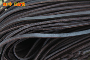 Tira de cuerda de piel de vaca ecológica de 3, <span class=keywords><strong>5</strong></span>, <span class=keywords><strong>8</strong></span> y 10 mm de ancho, cinta de correas de cuero PU para collar de pulsera para mascotas - Product Image 2