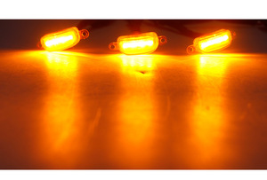 ไฟ LED สำหรับกระจังหน้ารถยนต์ ADT สีขาวรมควันและสีเหลืองอำพัน สำหรับรถยนต์ Tacoma รุ่น Universal 12V - Product Image 5