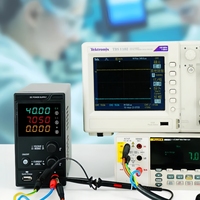 MYAMi 300W 0-30V 0-10A Alimentation de Laboratoire CC Variable de Bureau 30V 10A, Alimentation à Découpage Régulée Ajustable pour Réparation de Téléphones