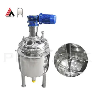 01 Corrosion resistant Stainless Steel SUS316L Chemical Reactor tanks for paint cosmetic mixing