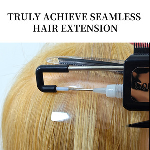 Kit d'outils professionnels pour extensions de cheveux à la colle froide, qualité salon, liaison stable, sans danger pour <span class=keywords><strong>les</strong></span> cheveux, accessoires complets pour le coiffage - Product Image 5