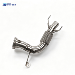 Tubería de Escape de Alto Rendimiento de Acero Inoxidable 304 Pulido, Ajuste Directo para MINI Cooper S F56 B48 2.0T - Product Image 2