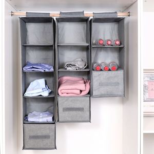 Factory Supply Hanging Non-woven Multi-layer Storage Rack Foldable Minimalist Design <b>Wardrobe</b> <b>Shoes</b> Organization Washable - Product Image 4