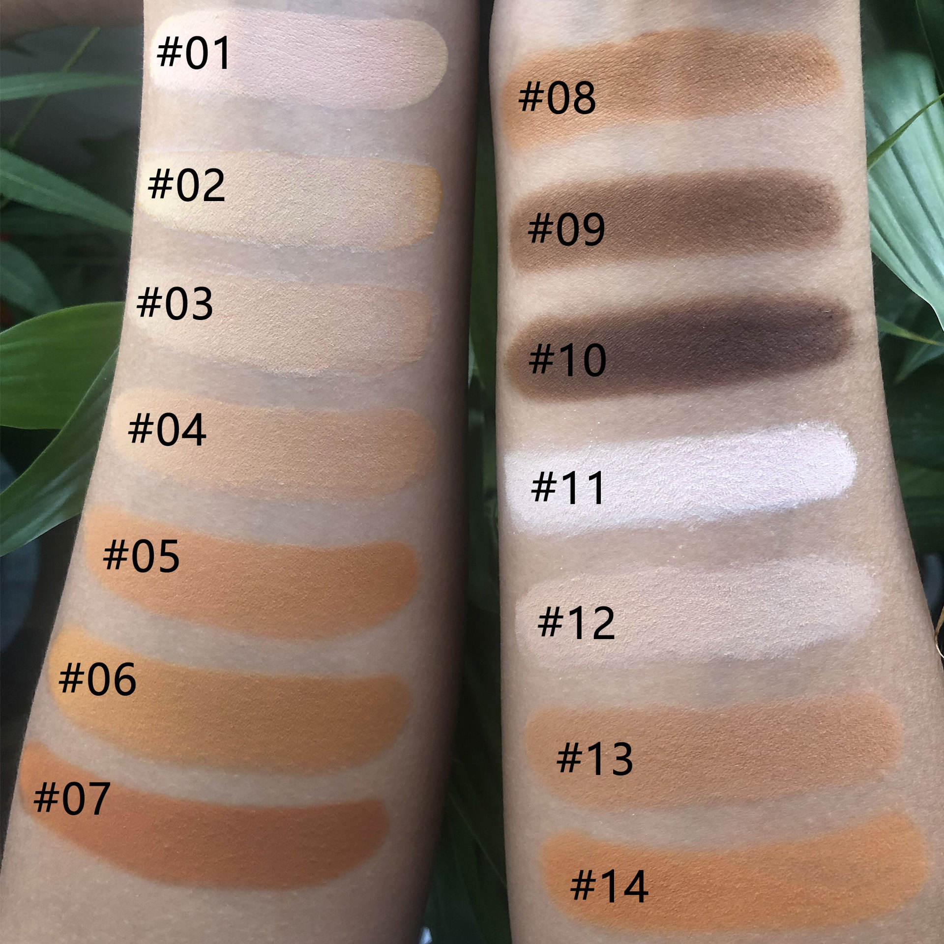 14 colores para la elección