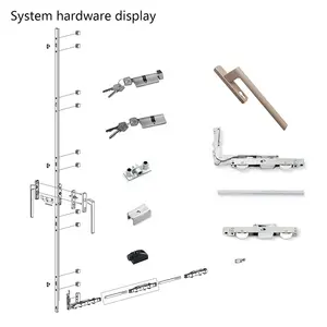 3H INC New Product Light Duty Lift-Sliding Door System Hardware Accessories