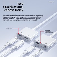 Convertisseur numérique-analogique JILIAN DC Type-C vers 3,5 mm, adaptateur audio avec alliage d'aluminium pour écouter des chansons