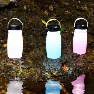 Solar Powered Water Bottle 701-800ml <b>Outdoor</b> Rechargeable Portable Power Supply For Mobile Devices - Product Image 2