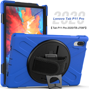 <span class=keywords><strong>Lenovo</strong></span> <span class=keywords><strong>Tab</strong></span> <span class=keywords><strong>P11</strong></span> <span class=keywords><strong>Pro</strong></span> 11.5 étui en silicone robuste antichoc <span class=keywords><strong>housse</strong></span> de protection pour tablette fabriqué avec du matériel PC - Product Image 1