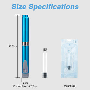 Reusable Aluminum V2 Water Resistant Injection <b>Pen</b> Multiple Colors <b>Refillable</b> Peptide Dosing <b>Pen</b> for 3ml Glass Cartridge Vial - Product Image 4