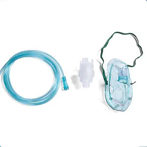 用于睡眠呼吸暂停呼吸器的雾化器氧气面罩全面罩