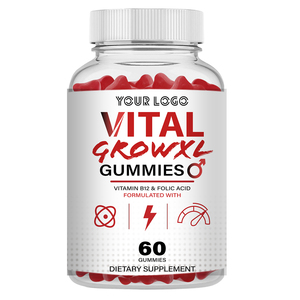 Vitale Kweek Xl Mannengummies Bevatten Zink En Vitamine <span class=keywords><strong>B12</strong></span> Voor Mannelijk Energiebeheer, Waardoor Het Uithoudingsvermogen Van Mannen En De Spiergroei Worden Verbeterd - Product Image 3