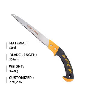 Ventes directes d'usine 300mm jardin main élagage scie élagage arbre poignée en plastique scie pour la coupe du bois - Product Image 2