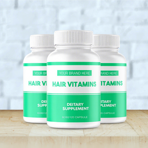 Cápsulas de vitaminas capilares de la mejor calidad etiqueta personalizada suplemento dietético - Product Image 1