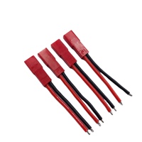 Kabel Harness Konektor JST 2 Pin Merah untuk Baterai LED Elektronik RC OEM