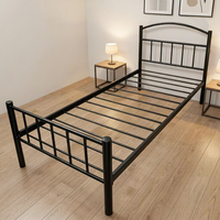Muebles para Apartamentos Pequeños Ikea, Estructura de Cama de Metal Resistente