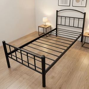 Muebles para Apartamentos Pequeños <span class=keywords><strong>Ikea</strong></span>, Estructura de <span class=keywords><strong>Cama</strong></span> de Metal Resistente - Product Image 4