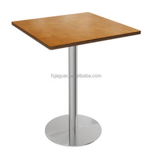 Mesa Cuadrada Moderna con Superficie de Madera Contrachapada para Restaurante, Uso Comercial en Cafetería, Salón y Zonas de Recepción - Product Image 4