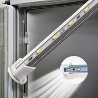 Lumière LED de refroidissement ONN X1B certifiée CE, étanche IP54, SMD2835, DC24V, pour entrepôts frigorifiques, rayonnages de supermarchés, angle de faisceau 120°, 50 000