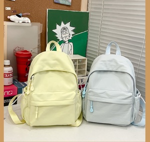 תיק גב האופנתי החדש תיק גב, תיק גב, תיק גב צבע מוצק - Product Image 2