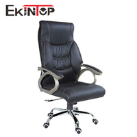 Ekintop Fabricant Direct en Gros Fauteuil de Bureau Exécutif Moderne à Dossier Haut en Cuir Ergonomique