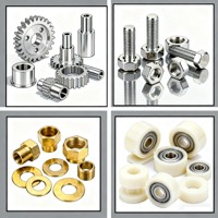 Composants de précision : Usinage multi-étapes avec kit de traitement combiné tournage-fraisage, pièces métalliques, usinage CNC non standard