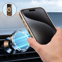 Coque de téléphone magnétique 360° pour iPhone 18 Pro Max °   Support rotatif à boucle motif floral en liège 17 16 Plus 15 14 13