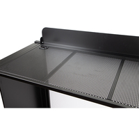 Table de DJ pliable en acier plein FS013 Yinyu avec support pour ordinateur portable et porte-gobelet en option pour les événements et les spectacles de DJ professionnels