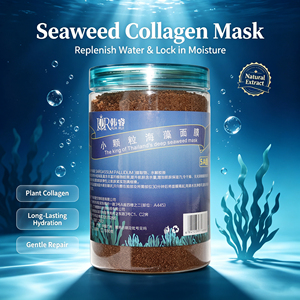 Masque facial au collagène d'algues à petites particules pour la gestion de la peau, l'hydratation, les soins de la peau en salon de beauté - Product Image 5