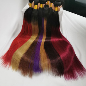 Vente en gros usine : Mèches de <span class=keywords><strong>cheveux</strong></span> humains tissées à la main de 12 à 30 pouces et perruques rideau - Product Image 3