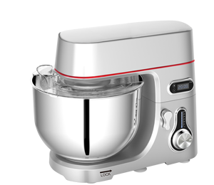 Batteur sur socle planétaire robuste 1800W 7L 6 vitesses, tête inclinable, boîtier en aluminium moulé sous pression, mélangeur de <span class=keywords><strong>cuisine</strong></span> multifonctionnel OEM - Product Image 3