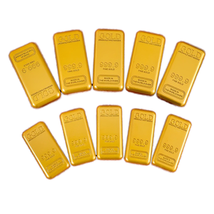 Decoración de Tiras Metálicas Doradas de 5 cm, Marca Starkey, 5 Piezas, Estilo Retro, Inscripción Original, Duraderas, Hechas a Mano, Novedad en Tendencia - Product Image 3