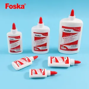 Multipurpose Non Toxic Washable White Glue Students Handcrafted School Glue 40ml PVA White Latex Glue For DIY