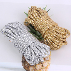 Soft Cowhide Braided <b>Rope</b> For Jewelry Making DIY Necklace Bracelet Craft Supplies Round Multi Color Wear Resistant - Product Image 3