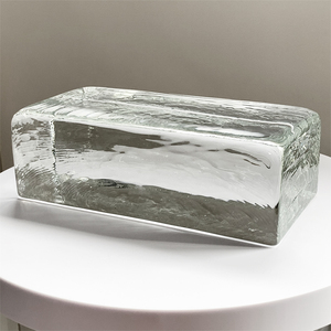 Bloques de Vidrio Sólido Pulido de Fusión en Caliente <span class=keywords><strong>JYG</strong></span> Factory Sourcing 230*110*76mm Diseño Moderno para Muro Cortina, Sala de Estar y Cocina - Product Image 6
