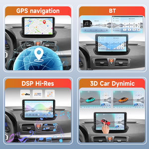 Autoradio Podofo 9'' <span class=keywords><strong>4</strong></span>+64G Qualcomm 8 cœurs pour Renault <span class=keywords><strong>Megane</strong></span> 3 Export 2009-2014, CarPlay/Android Auto sans fil, WiFi 4G, vente en gros - Product Image 4