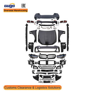 GUGO Bodykit für BMW 5er-Reihe <span class=keywords><strong>F10</strong></span>/F18 (2011-2017) – Upgrade auf das MT-Modell (2021-2023), neue Front- und Heckstoßstange für die Karosserie - Product Image 1