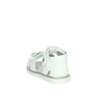 Sandali da Bambina Asso AG-17321 Bianchi, Calzature Estive Piatte - Product Image 2