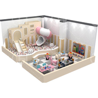 Aire de jeux pour enfants, château d'aventure, équipement de jeu interactif, aire de jeux intérieure commerciale pour enfants avec piscine à balles