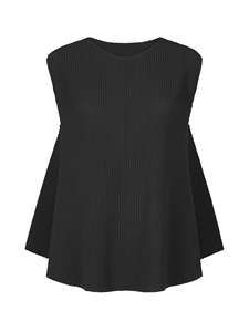 เสื้อผ้าฤดูร้อน PY สำหรับผู้หญิง เสื้อกั๊กจีบระบายอากาศได้ดี เป็นมิตรกับสิ่งแวดล้อม เนื้อผ้ามีเท็กซ์เจอร์ สไตล์ลำลองหลวมๆ แบบไม่มีแขน สไตล์เกาหลี ขายส่งออนไลน์ - Product Image 6