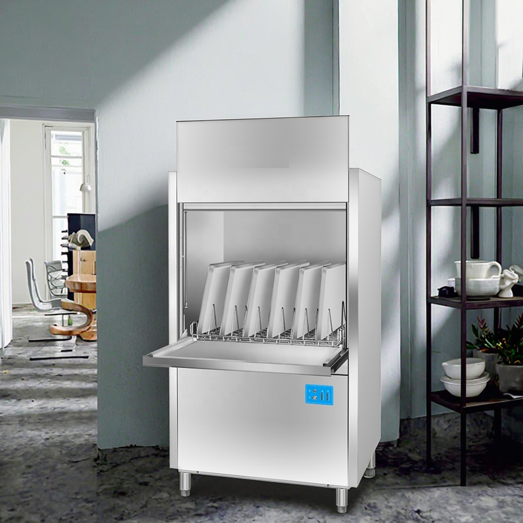 Commercial Plate Washing Machines Stainless Steel, High Efficiency