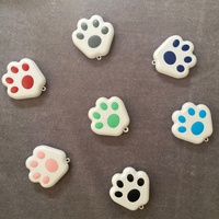 Mini traqueur sans fil anti-perte pointu pour patte de chien localisateur GPS Bluetooth pour animaux de compagnie