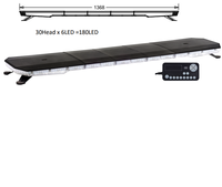 54 "Ambulance Traffic Rotating Light Bar 140CM Signal isierung Notfall warnung LED Amber Light Bar Strobe R65/SAE LED Warnleuchte
