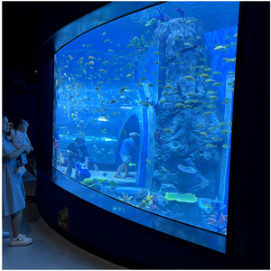 ตู้ปลาทรงยาวขนาดใหญ่มีตัวกรองขาตั้งสำหรับตู้ปลาแบบไร้ขอบ - Product Image 5