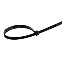 4*300mm Attache de câble en nylon naturel autobloquante en plastique pour une gestion sécurisée des câbles